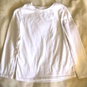 Cat snd Jack white long sleeve shirt 6-6x